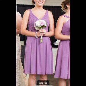 Wisteria David’s Bridal bridesmaid dress size 6